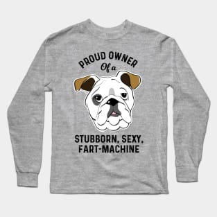 Funny English Bulldog Bulldog Lover Gifts Long Sleeve T-Shirt